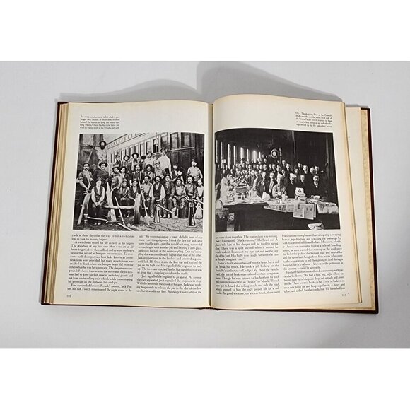 The Railroaders Old West Series Time-Life Books Hardcover By Keith Wheeler VTG - Picture 11 of 12